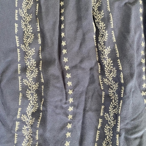 Japna Womens Floral Paisley Strapless Bohemian Peasant Wide Leg Jumpsuit Sz Med - Picture 5 of 8